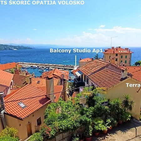 Studio Apartments Skoric Opatija Volosko Екстериор снимка